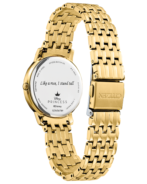 Belle Diamond Champagne Dial Stainless Steel Bracelet EX1492 59W